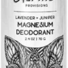 Alpine Provisions Magnesium Deodorant, Lavender + Juniper, 2.4 Oz Soaps & Lotions