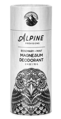 Soaps & Lotions Alpine Provisions Magnesium Deodorant, Rosemary + Mint 2.4 Oz