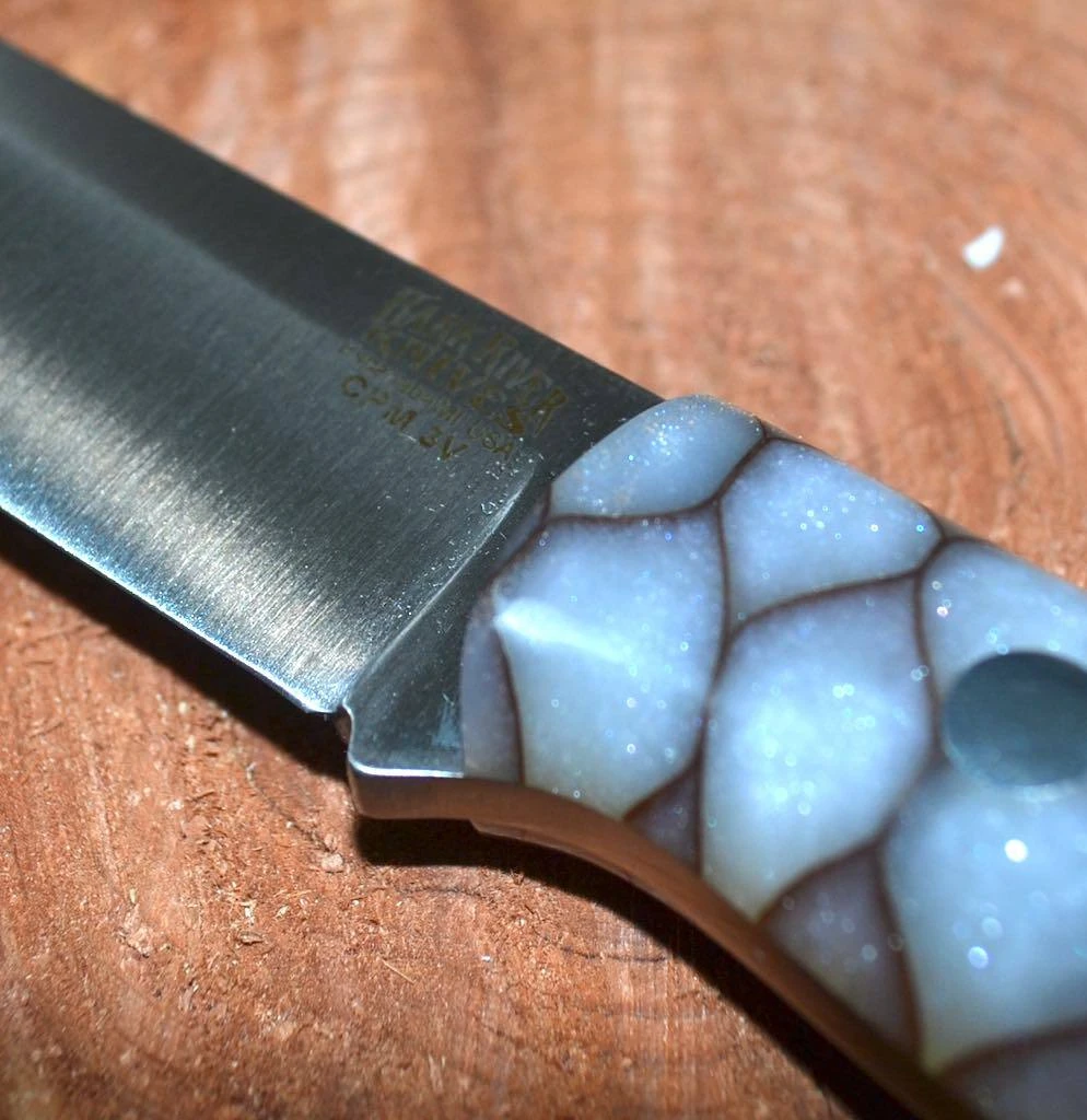 Deals 🌟 BARK RIVER KNIVES Bark River Aurora CPM 3V Knife W/ Nebula Dragon Scale (USA) 🤩 4 BARK RIVER KNIVES Bark River Aurora CPM 3V Knife W/ Nebula Dragon Scale (USA)