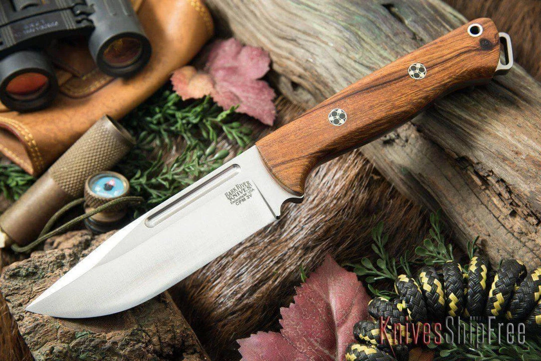 Promo ๐ BARK RIVER KNIVES Bark River Bravo Squad Leader CPM 3V Desert Ironwood ๐ 3 BARK RIVER KNIVES Bark River Bravo Squad Leader CPM 3V Desert Ironwood