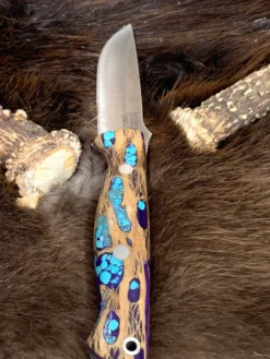 Top 10 ๐ BARK RIVER KNIVES Bark River Gunny CPM 3V Knife W/ Blue Cholla Cactus - Turquoise ๐คฉ 12 BARK RIVER KNIVES Bark River Gunny CPM 3V Knife W/ Blue Cholla Cactus - Turquoise