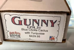 Top 10 ๐ BARK RIVER KNIVES Bark River Gunny CPM 3V Knife W/ Blue Cholla Cactus - Turquoise ๐คฉ 15 BARK RIVER KNIVES Bark River Gunny CPM 3V Knife W/ Blue Cholla Cactus - Turquoise