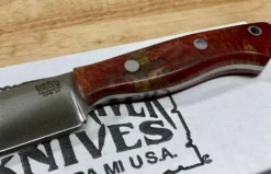 Best Pirce π BARK RIVER KNIVES Bark River Mini-Aurora CPM 3V Knife Red & Natural #3 Elder Burl (USA) π 15 BARK RIVER KNIVES Bark River Mini-Aurora CPM 3V Knife Red & Natural #3 Elder Burl (USA)