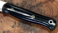 Hot Sale 😍 BARK RIVER KNIVES Bark River Ultralite Bushcrafter CPM 3V Black Micarta Handles Mosaic Pins 🛒 9 BARK RIVER KNIVES Bark River Ultralite Bushcrafter CPM 3V Black Micarta Handles Mosaic Pins