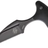 BASTINELLI CREATIONS Bastinelli L'Innocent Push Dagger Knife Black G-10 All Knife Brands
