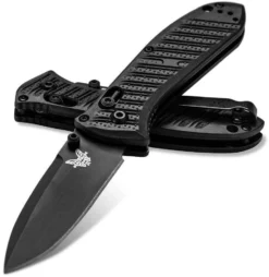 BENCHMADE Bechmade 575BK-1 Mini Presidio II Knife 3.20" S30V Black Blade, CF-Elite (USA)