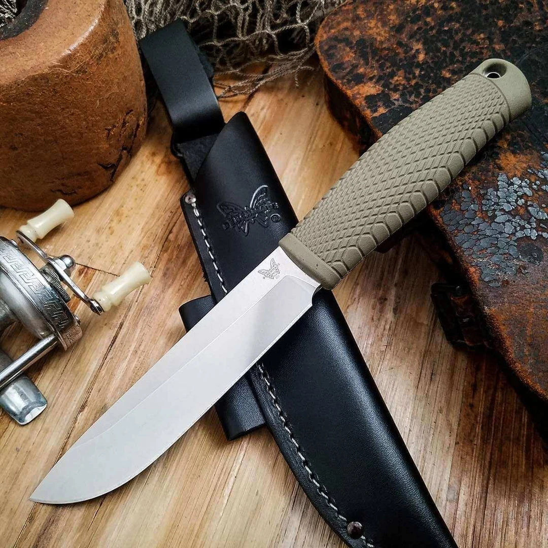 Deals ✨ Benchmade 202 LEUKU Fixed Blade Knife 3V ❤️ 4 Benchmade 202 LEUKU Fixed Blade Knife 3V