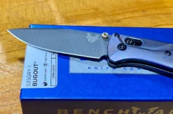 Benchmade 535GRY-1 Semi-Custom Bugout Knife W/ Ti Handles