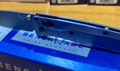 Benchmade 535GRY-1 Semi-Custom Bugout Knife W/ Ti Handles