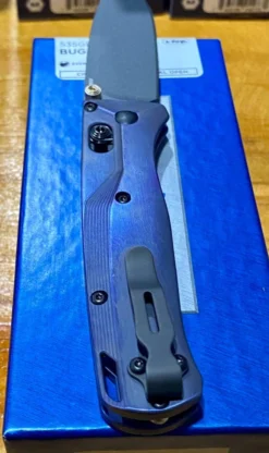 Benchmade 535GRY-1 Semi-Custom Bugout Knife W/ Ti Handles
