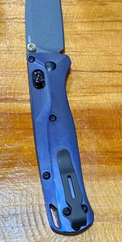 Benchmade 535GRY-1 Semi-Custom Bugout Knife W/ Ti Handles
