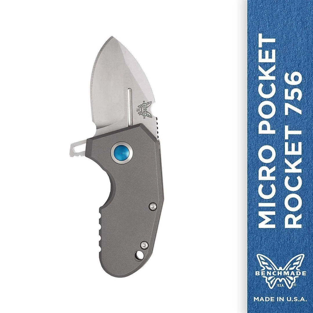 Best Sale 🌟 Benchmade 756 Micro Pocket Rocket Knife Titanium MPR 🎁 4 Benchmade 756 Micro Pocket Rocket Knife Titanium MPR