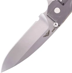 Benchmade 928 Osborne Proxy - Titanium / Tan G-10