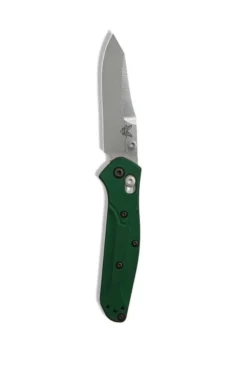 Benchmade 945 Mini Osborne Knife Plain / Reverse Tanto / Green (USA)