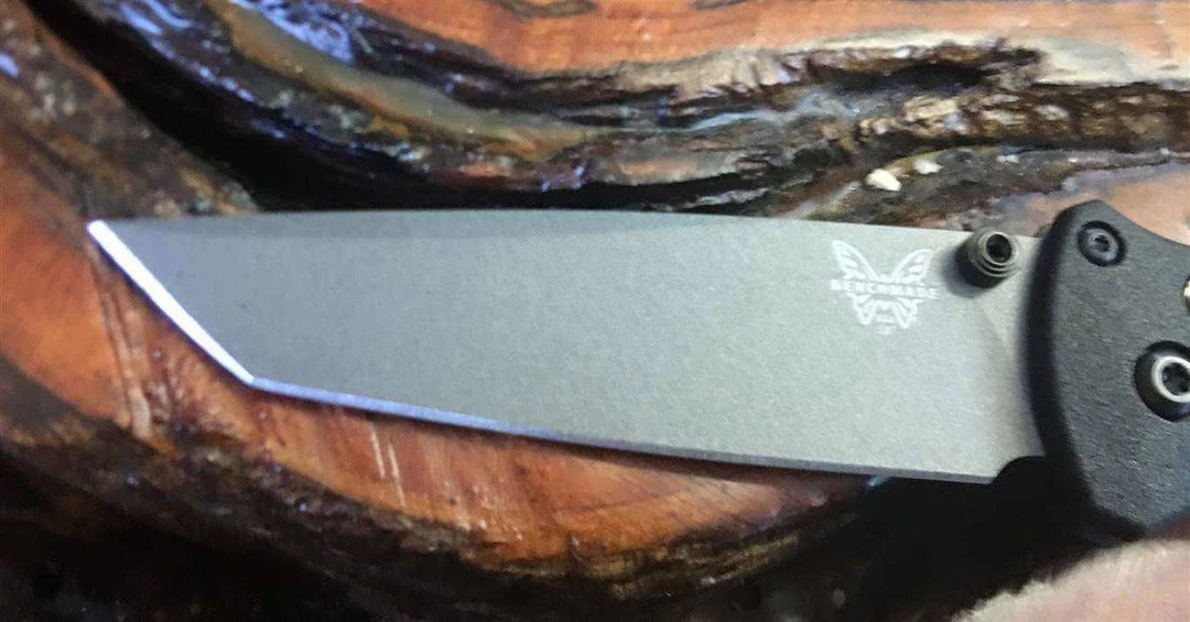 Cheap ❤️ Benchmade Bailout Knife Black Grivory (3.38" Gray) 537GY ✨ 6 Benchmade Bailout Knife Black Grivory (3.38" Gray) 537GY