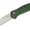 Benchmade Osborne 9400 Auto Knife Green Aluminum (3.4" Satin)