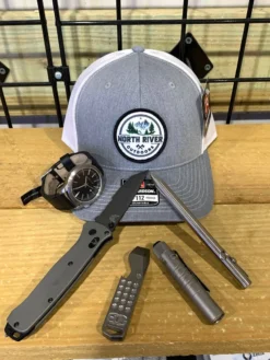 Benchmade Semi-Custom Bailout Knife Titanium Handles (3.4