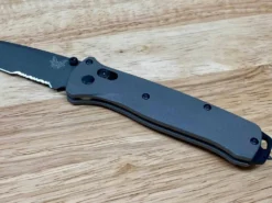 Benchmade Semi-Custom Bailout Knife Titanium Handles (3.4