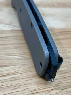 Benchmade Semi-Custom Bailout Knife Titanium Handles (3.4