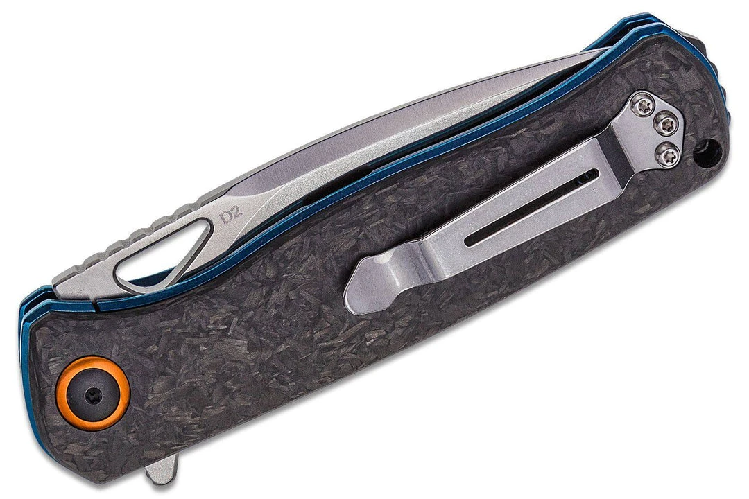 Budget ๐ Boker 01BO319 Nebula Flipper Knife 3.62" D2 Carbon Fiber ๐คฉ 5 Boker 01BO319 Nebula Flipper Knife 3.62" D2 Carbon Fiber