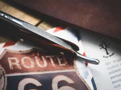 Boker 140225 Angel Delgadillo Route 66 Straight Razor