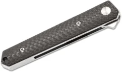Cheap 🥰 Boker Plus Burnley Kwaiken Mini Flipper 3.15" D2 , Carbon Fiber 🔔 7 Boker Plus Burnley Kwaiken Mini Flipper 3.15