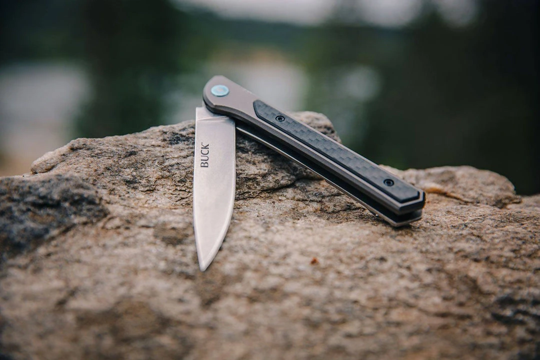 Cheapest 🤩 BUCK KNIVES Buck Cavalier Ball Bearing Flipper Knife 3.6" Stonewashed 0264GYS 🥰 12 BUCK KNIVES Buck Cavalier Ball Bearing Flipper Knife 3.6" Stonewashed 0264GYS