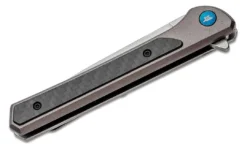 BUCK KNIVES Buck Cavalier Ball Bearing Flipper Knife 3.6" Stonewashed 0264GYS