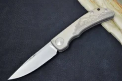 CHRIS REEVE KNIVES Chris Reeve Custom Impinda Blade Show Knife Titanium “The Climb”