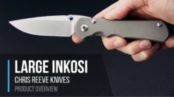 CHRIS REEVE KNIVES Chris Reeve Large Inkosi Folding Knife 3.6