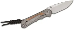 CHRIS REEVE KNIVES Chris Reeve Small Inkosi Natural Canvas Inlay Drop Point SIN-1014
