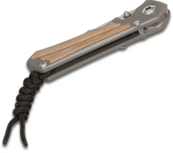 CHRIS REEVE KNIVES Chris Reeve Small Inkosi Natural Canvas Inlay Drop Point SIN-1014