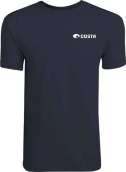 Costa Sunglasses Costa Topwater Short Sleeve T Shirt (Navy)