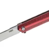 CRKT K820BXP Stylus Assisted Flipper Knife 3.18", Maroon Handles CRKT Knives