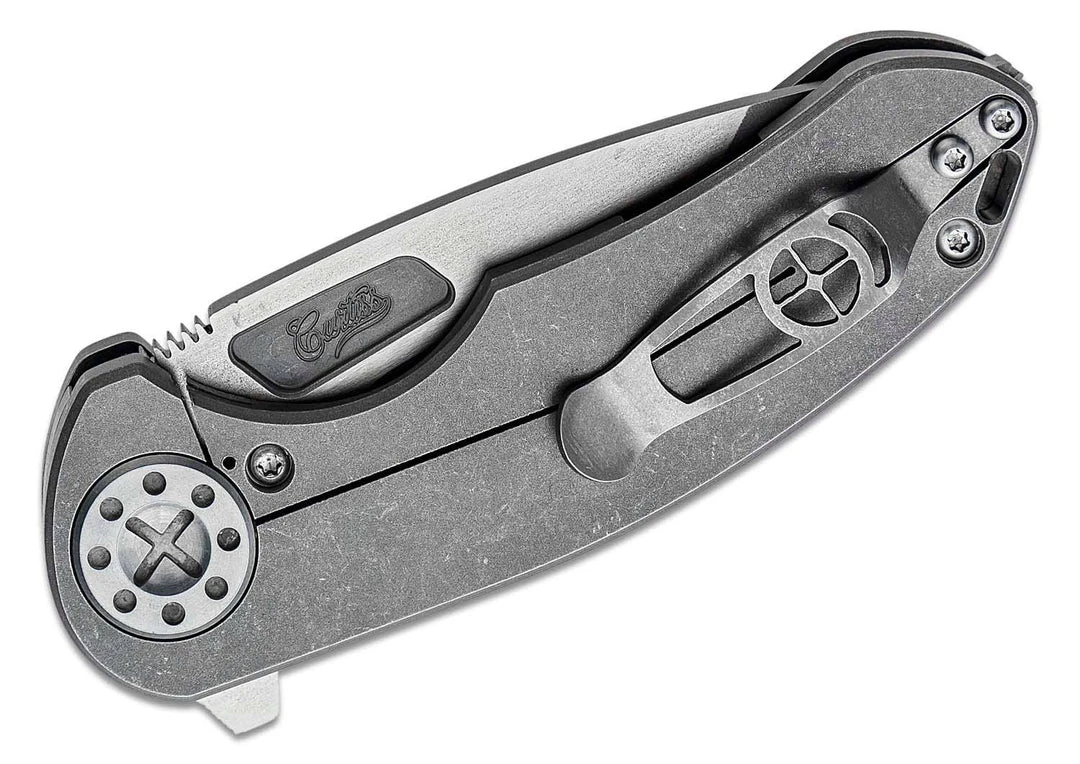 Best Pirce 🛒 CURTISS CUSTOM KNIVES Curtiss F3 Medium Flipper Knife 3.25" CTS-XHP Spanto - F3 Medium SP/FL 🤩 5 CURTISS CUSTOM KNIVES Curtiss F3 Medium Flipper Knife 3.25" CTS-XHP Spanto - F3 Medium SP/FL