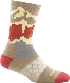 Outdoor & Hiking Socks Darn Tough Three Peaks Micro Crew Light Cushion