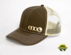 ENO Trucker Hat Brown W/ Khaki Mesh