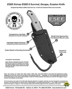ESEE 5 Knives All Knife Brands