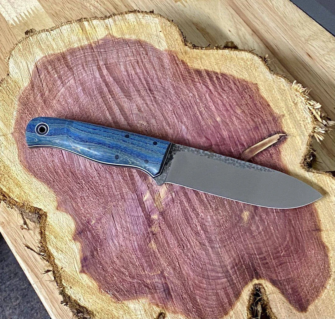 Coupon 🥰 Fiddleback Forge Bushcrafter Sr. Knife W/ Curly Ash Handles 🔔 3 Fiddleback Forge Bushcrafter Sr. Knife W/ Curly Ash Handles