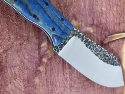 New ๐ Fiddleback Forge Camp Muk Knife W/ Curly Ash Handles ๐ 15 Fiddleback Forge Camp Muk Knife W/ Curly Ash Handles