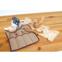 Flexcut Knives Flexcut Carving 4 Piece Tool Set With Tool Roll - KN100 (USA)