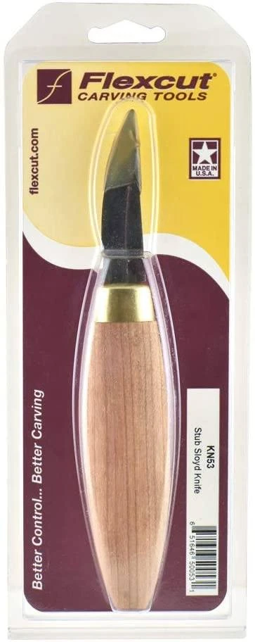 Best Sale ✨ Flexcut KN53 Stub Sloyd Knife (USA) Flexcut Knives 👏 5 Flexcut KN53 Stub Sloyd Knife (USA) Flexcut Knives