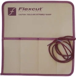 Flexcut Knives Flexcut Knife Roll, With Four Pockets, 3.4 Oz (KN00)
