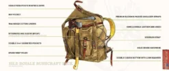 FROST RIVER TRADING Frost River Isle Royale 730 Bushcraft Handmade Pack (USA) Canvas Packs