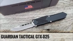Promo 🔥 Guardian Tactical GTX-025 OTF Auto Knife (2.5" Stonewash) 12-3511 🥰 14 Guardian Tactical GTX-025 OTF Auto Knife (2.5