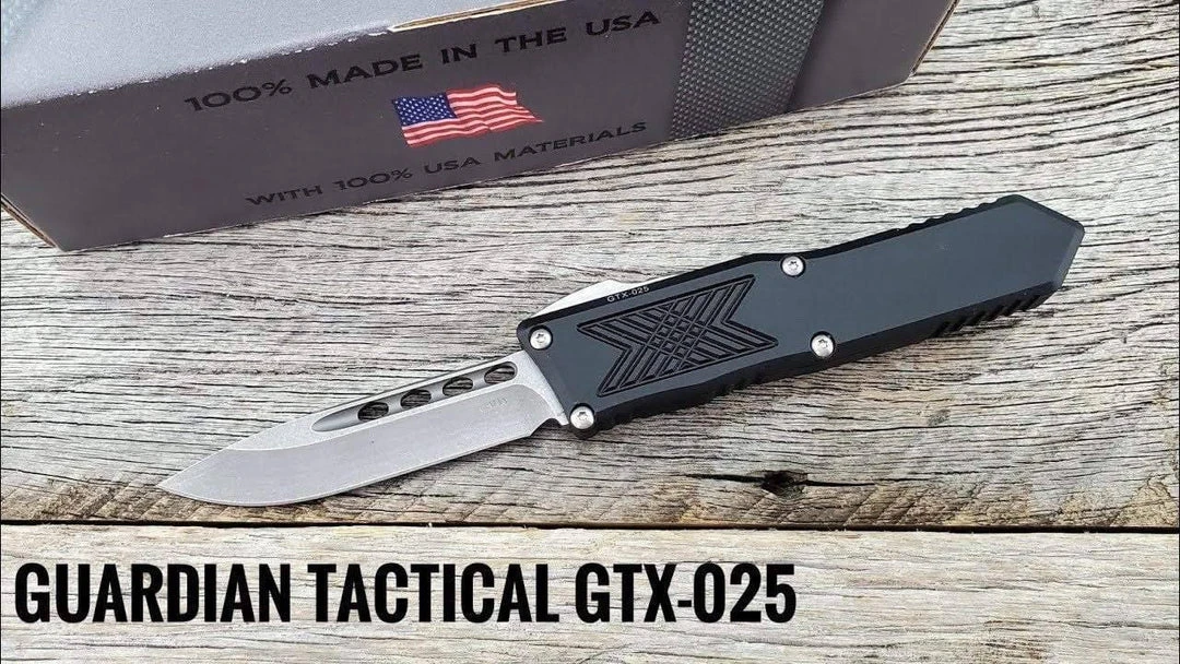 Promo 🔥 Guardian Tactical GTX-025 OTF Auto Knife (2.5" Stonewash) 12-3511 🥰 6 Guardian Tactical GTX-025 OTF Auto Knife (2.5" Stonewash) 12-3511