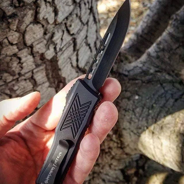 Promo ๐ Guardian Tactical GTX-025 OTF Black Tactical S/E 12-3111 โญ 4 Guardian Tactical GTX-025 OTF Black Tactical S/E 12-3111