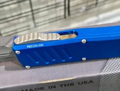 Guardian Tactical RECON-035 94531 Blue Auto Knife 3.3