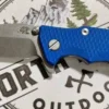 Cheap ✔️ RICK HINDERER Hinderer Eklipse Harpoon Spanto Battle Blue Knife Stonewash G10 ⌛ 2 RICK HINDERER Hinderer Eklipse Harpoon Spanto Battle Blue Knife Stonewash G10