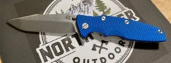 RICK HINDERER Hinderer Eklipse Harpoon Spanto Battle Blue Knife Stonewash G10
